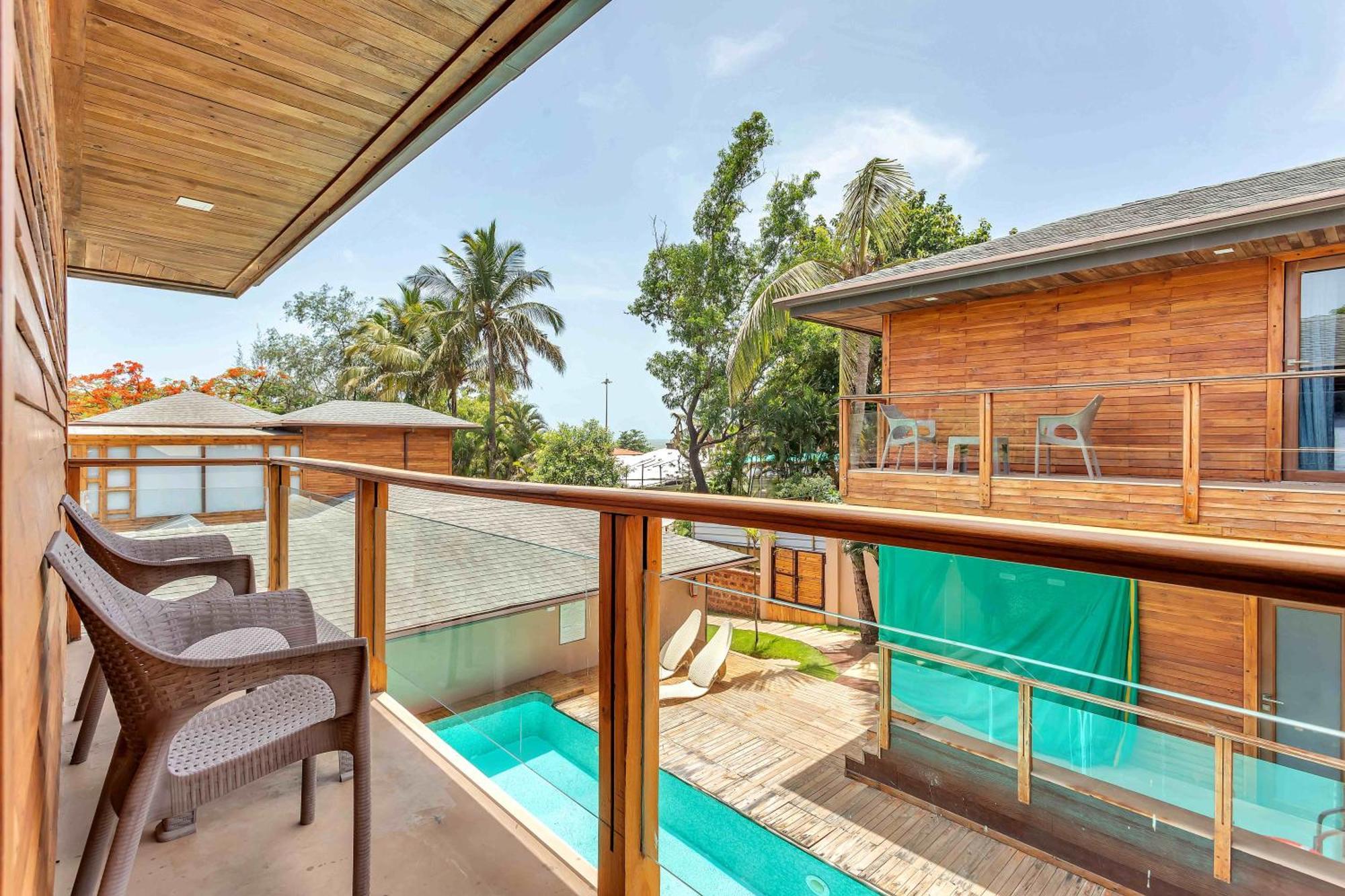 The Baga Beach Resort Esterno foto